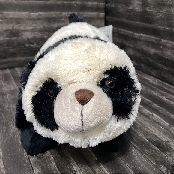 Pillow Pets Toys Pillow Pets Panda Bear Stuffed Animal Lovey Plush
